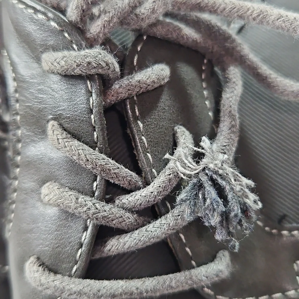 Steve Madden Men's Gray & Brown Oxfords Size 7